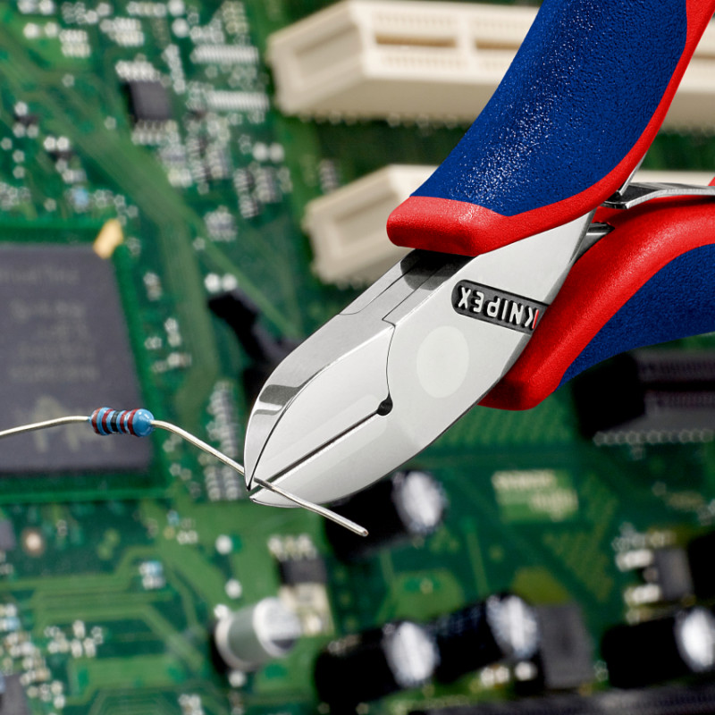 Кусачки бокові для електроніки KNIPEX 77 02 115 SB-77 02 115 SB