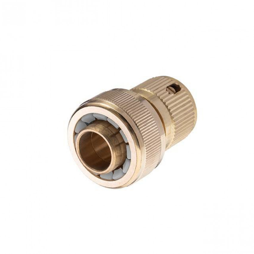 Конектор латунний 1/2" на шланг 3/4" STORM INTERTOOL GE-1220-GE-1220