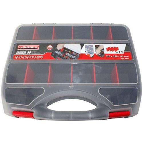 Органайзер пластиковий з регульованими секціями HAISSER Domino 32-BP--90002