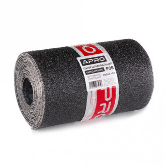 Папір шліфувальний тканинний Ultra витривалий (карбід кремнію) 200мм*5м P60 APRO-[articul]
