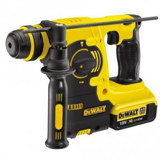 Перфоратори DeWALT, SDS PLUS, акум. 18В, 3,6 Дж(2,1 за EPTA), макс. діаметр св. 24мм, 0-4500 уд/хв, 2 акум., 4.0Ah Li Ion, валіза.-[articul]