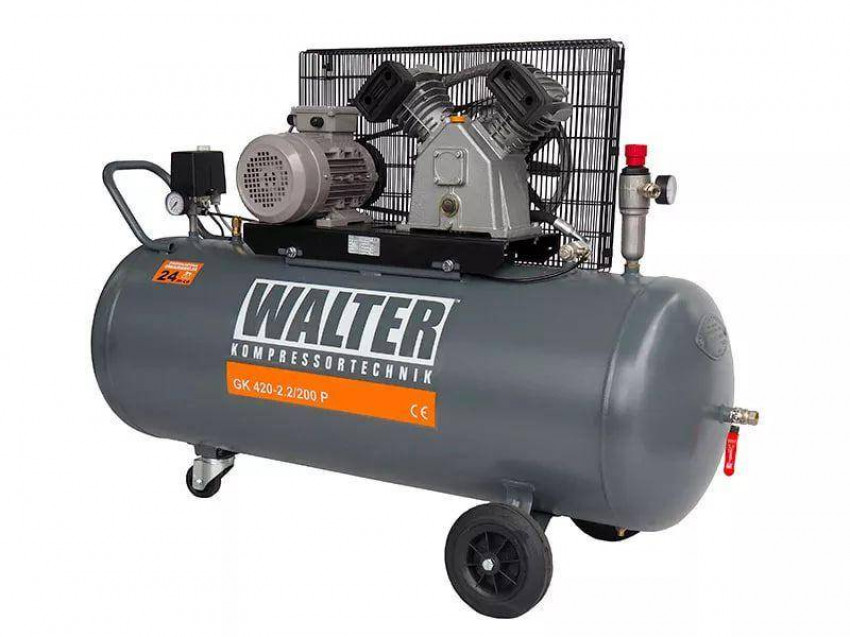 Компресор поршневий WALTER GK 420-2,2/200A P-GK 420-2,2/200A P