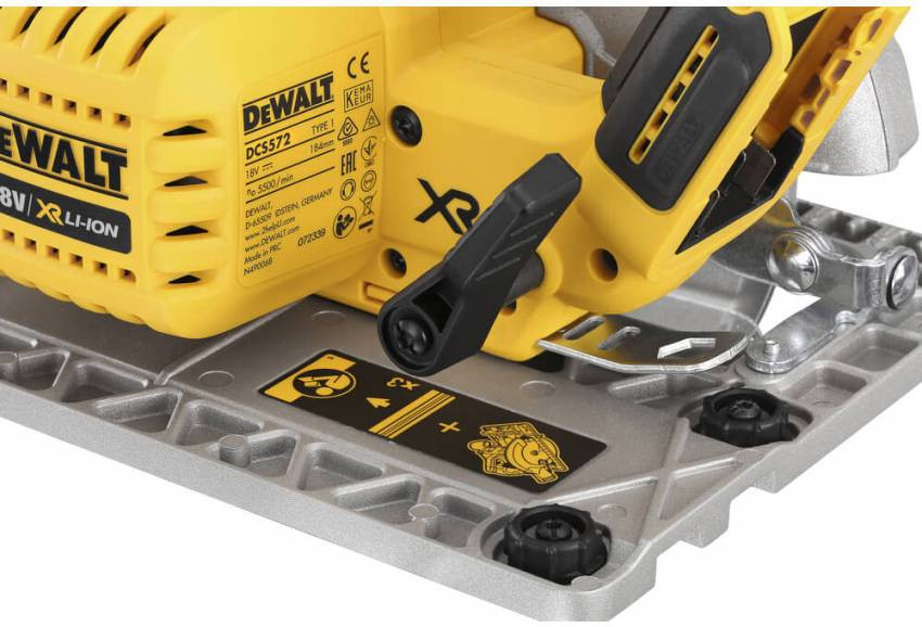 Пила дискова акумуляторна безщіткова DeWALT DCS572NT-DCS572NT