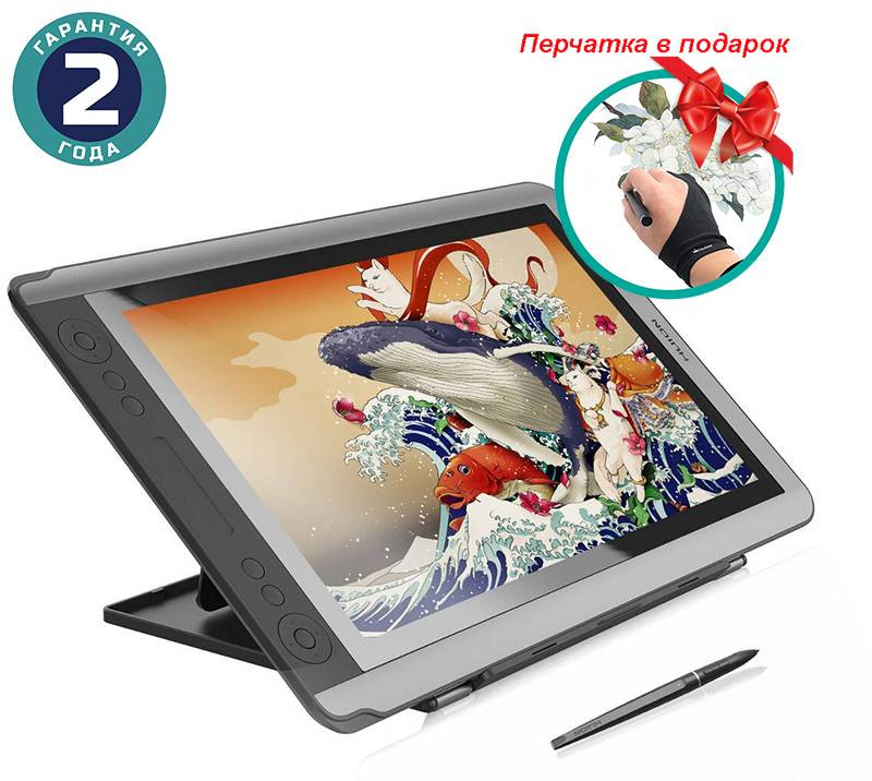 Графічний монітор Huion Kamvas GT-156HD V2.-GT156HD