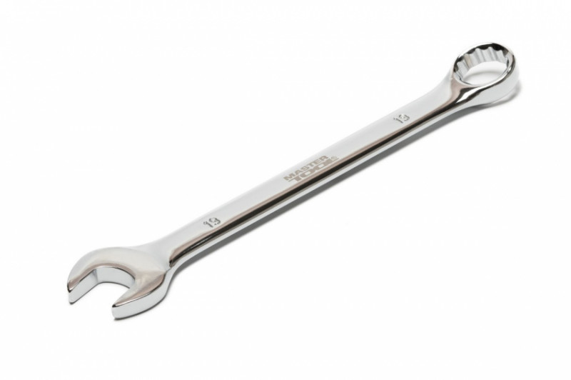 MasterTool Ключ ріжково-накидний 19 мм SS, Арт.: 71-1019-71-1019