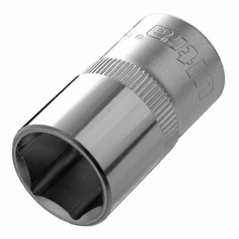 Насадка шестигранна коротка 1/2" 16мм CrV ULTRA (6070162)-6070162