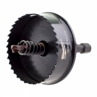 Коронка по металу SHOCKWAVE MILWAUKEE (1/4'' Hex), діаметр 38мм-[articul]