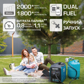 Інверторний газобензиновий генератор KS 2000iG S-[articul]