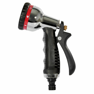 Пістолет-розпилювач 8-позиційний металевий хромований Vitals Master-[articul]