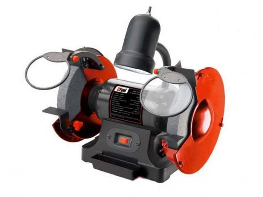 Електроточило UBG-150 Utool 230V, 350W, 4450 об/хв, розмір кола 150х20х12, 70 мм, вага 8 кг-UBG-150