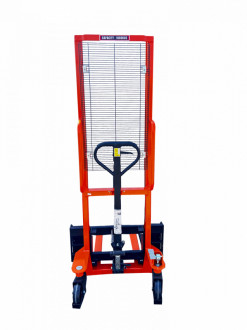 Штабелер гідравлічний 1000кг, підйом-1,6м, довжина вил 1,15м,ширина 330-740мм