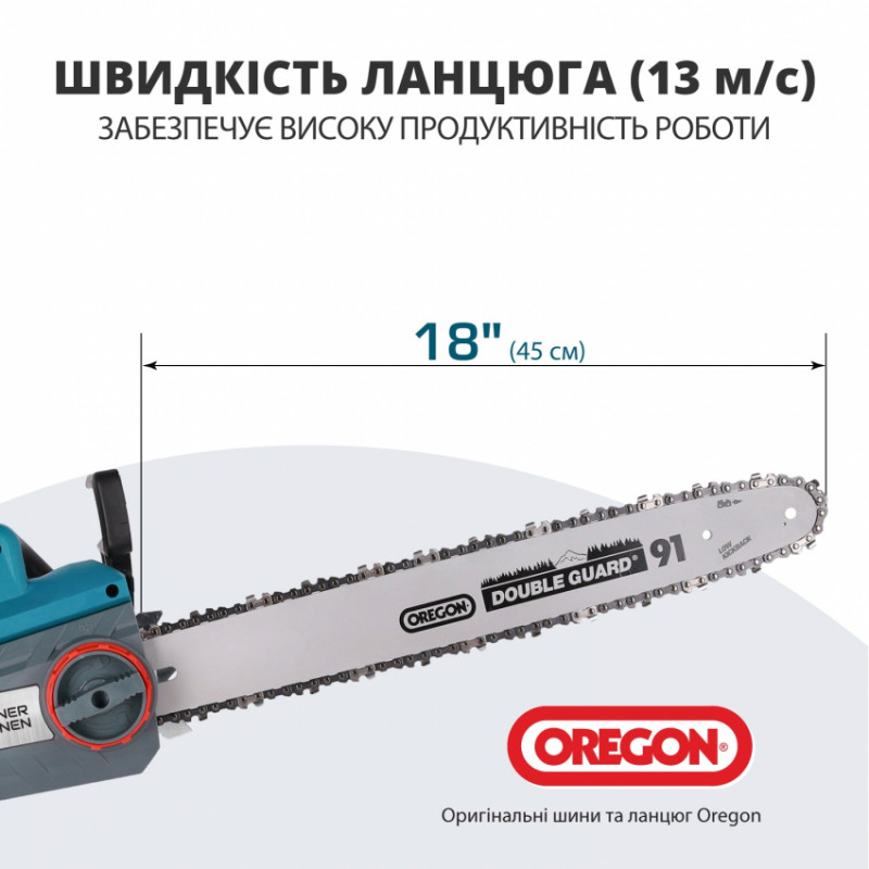 Електрична ланцюгова пила KS CS2400-18-KS CS2400-18