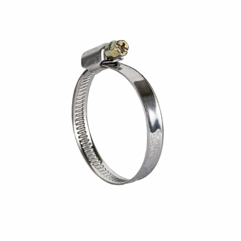 Хомут черв'ячний нержавіючий 9мм D32-50мм 25шт Sigma (2510101)-2510101