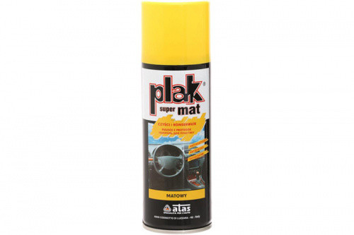 Поліроль для торпеди Plak SUPERMAT Limone (лимон) 200мл (аерозольний) матовий ATAS-063593