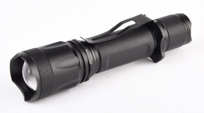 Ліхтар ручний Quantum QM-FL1010 10W LED c zoom-фокусом перезарядний з USB серія Techno-[articul]