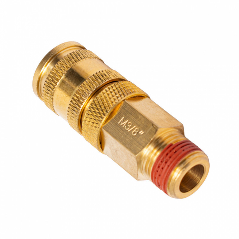 З'єднання швидкознімне посилене з фіксатором 3/8" (латунь) Sigma (7021621)-7021621