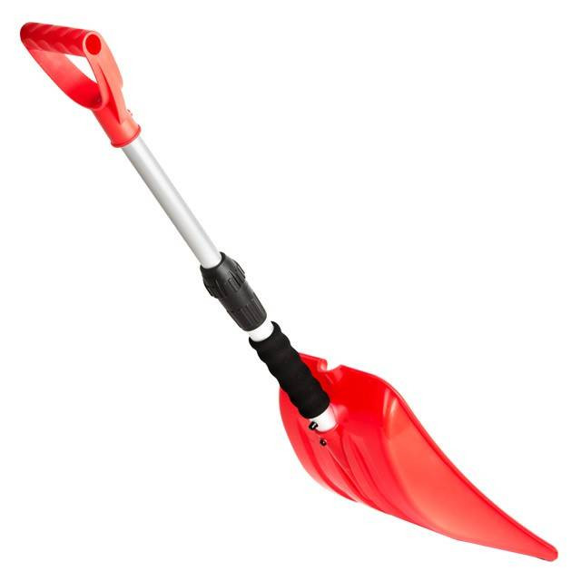 Лопата для снігу автомобільна, телескопічна, 68-87 см INTERTOOL AT-0132-AT-0132