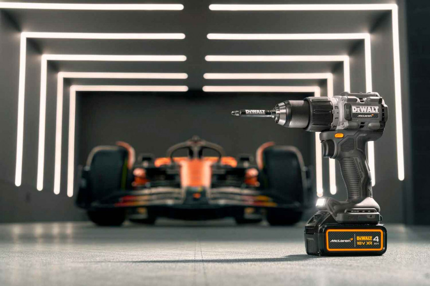 Дриль-шурупокрут ударний McLaren F1 TEAM LIMITED EDITION DeWALT DCD85MM1T-DCD85MM1T