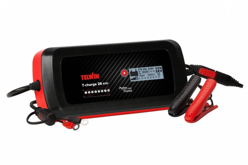 Зарядний пристрій Telwin T-CHARGE 26 EVO 12V/24V-807595