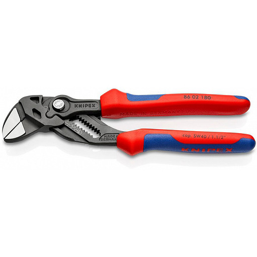 Клещи переставные-гаечный ключ, 180 mm-86 02 180 SB