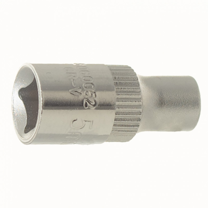 Насадка шестигранна коротка 1/4" 5мм CrV ULTRA (6060052)-6060052