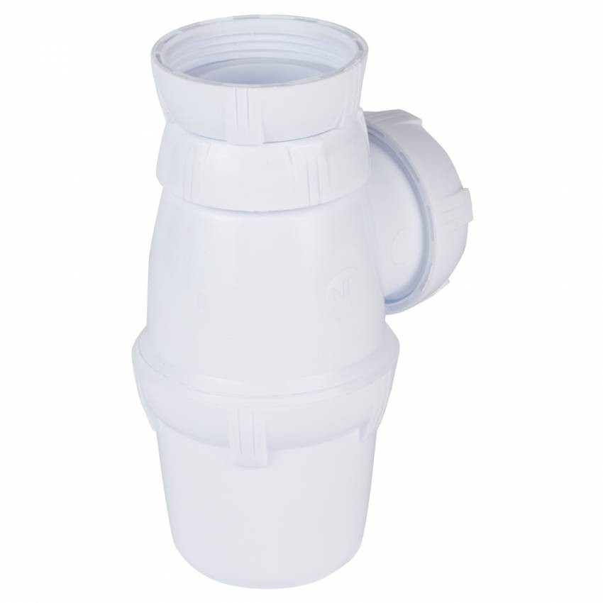 Сифон для кухонної мийки 1½"×Ø40мм WIRQUIN (9542830)-9542830