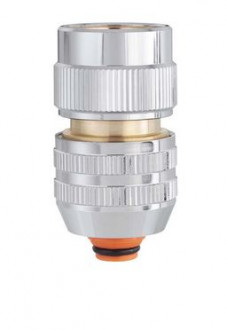Конектор 1/2&quot;- 5/8&quot; для поливального шлангу AquaStop, метал-[articul]