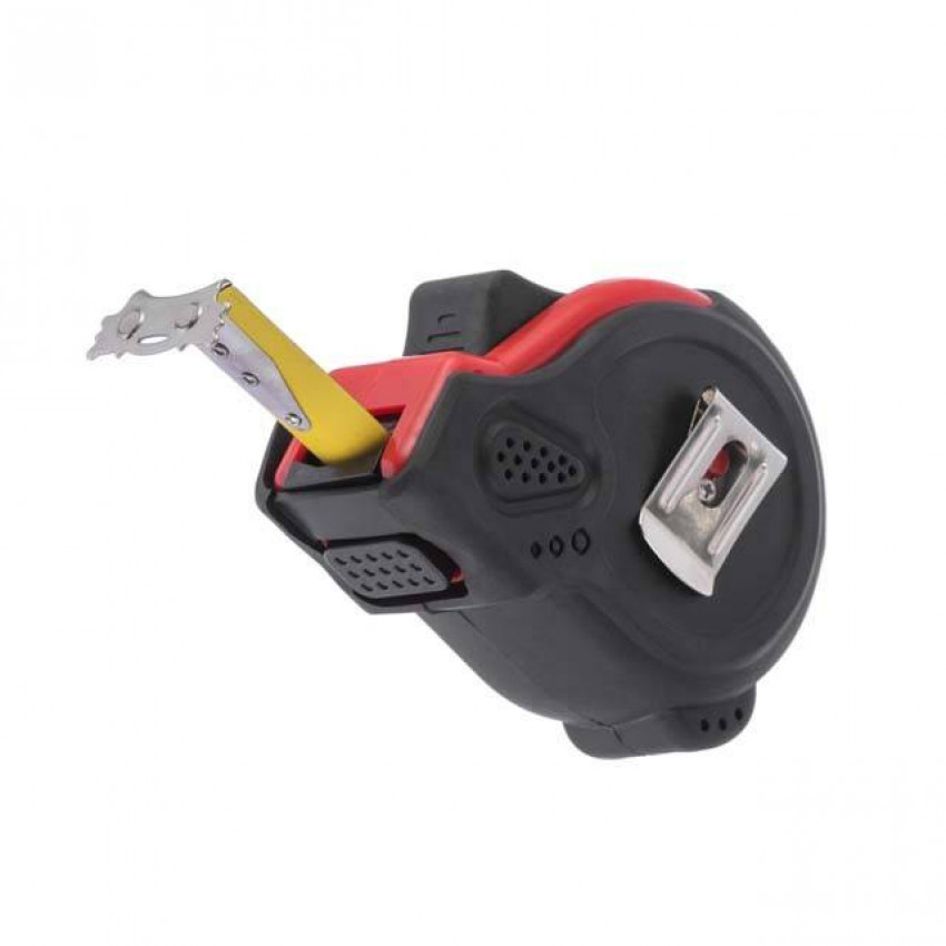 Рулетка з фіксатором 8 м "Супер Магніт" INTERTOOL MT-0608-MT-0608