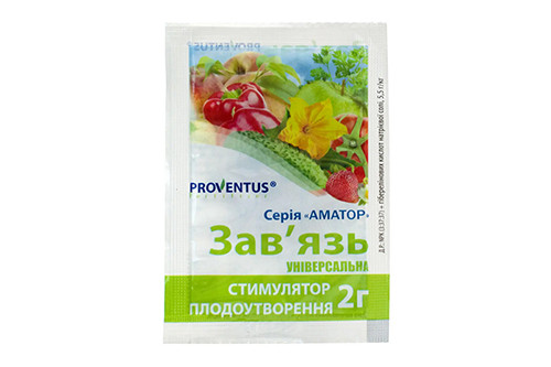 Добриво-стимулятор плодоутворювання Proventus Зав'язь 2г-720