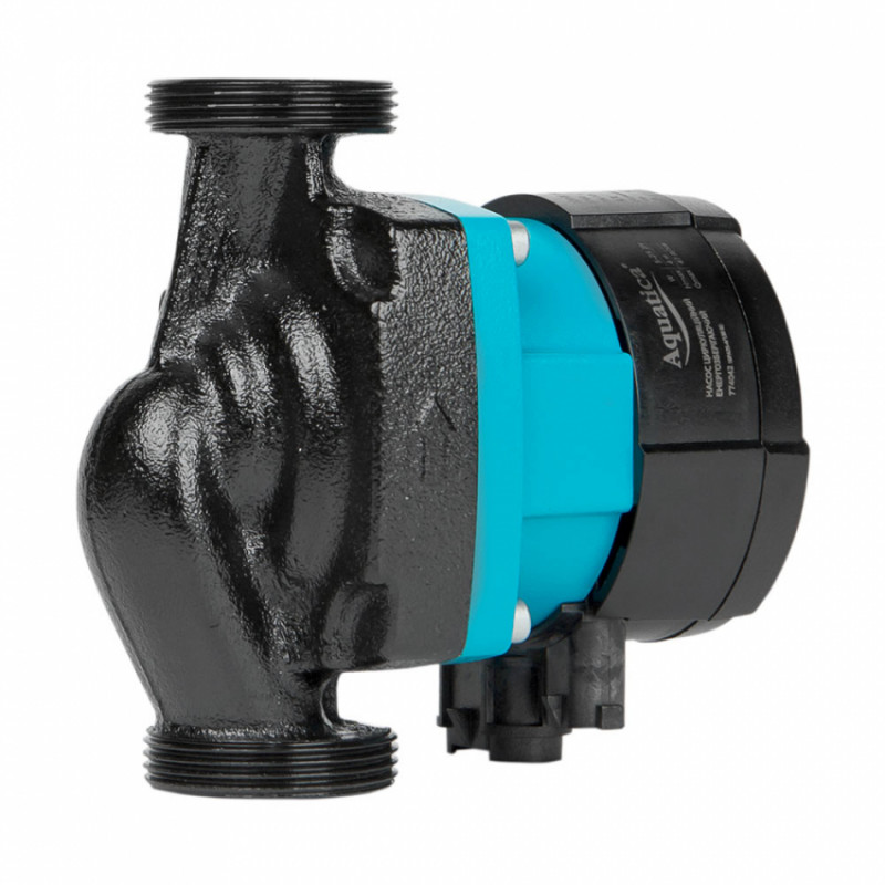Насос циркуляційний енергозберігаючий 5-25Вт Hmax 4м Qmax 47л/хв Ø1½" 130мм + гайки Ø1" AQUATICA GPA25-4/130 III (774042)-774042