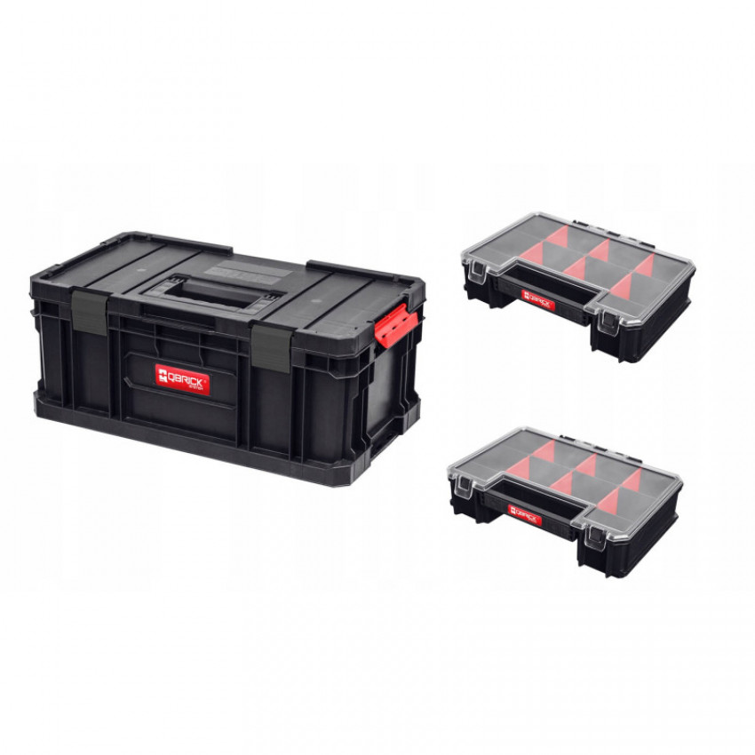 ящик для інструментів QBRICK SYSTEM TWO Toolb.+2 x QS TWO Org.Multi-Z252771PG002