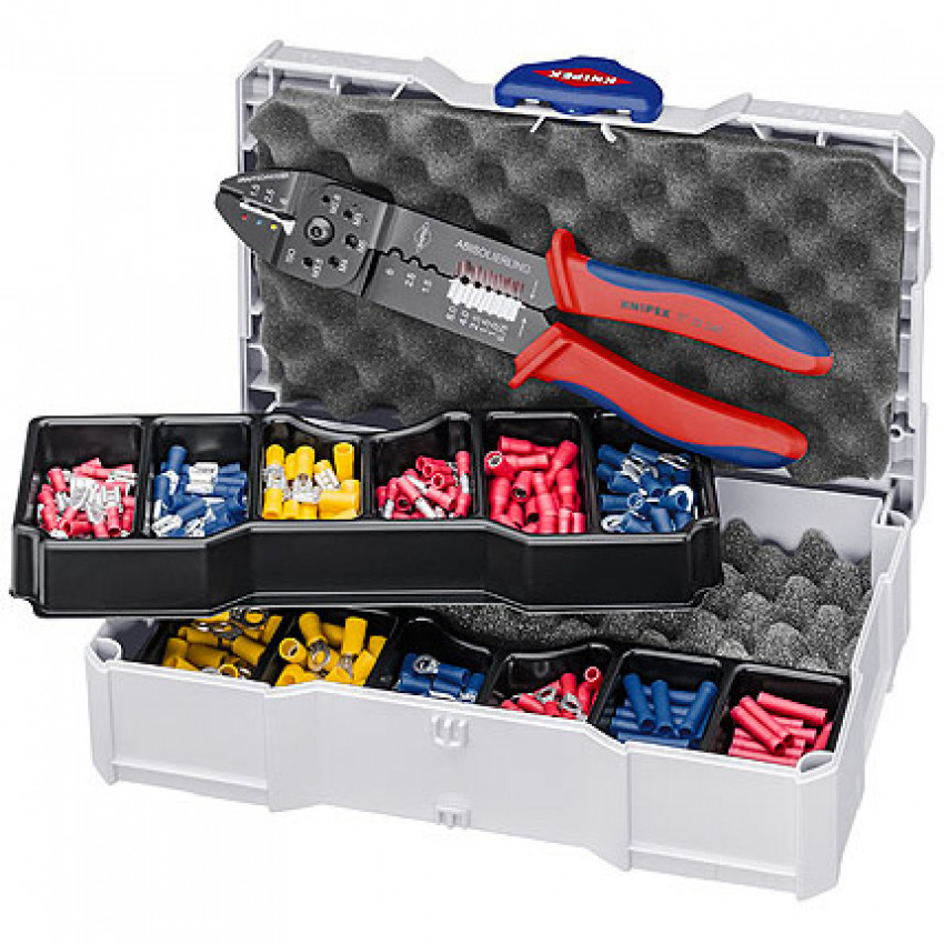 Набір кабельних наконечників для обпресування KNIPEX 97 90 26-97 90 26