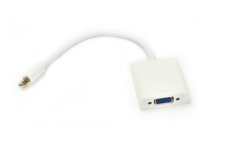 Кабель-перехідник PowerPlant Mini DisplayPort - VGA, 0.15м-KD00AS1281