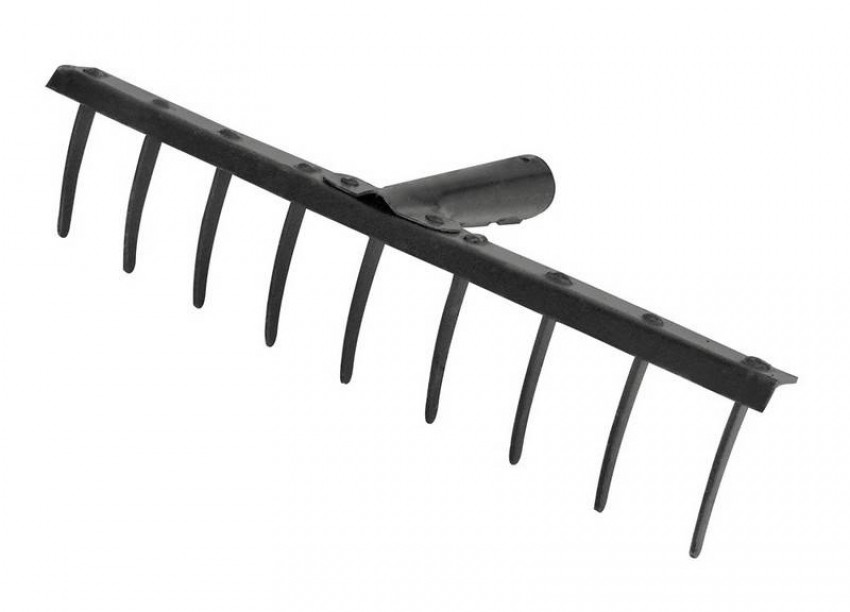 MasterTool Граблі металеві 9 зуб 390*90 мм, Арт.: 14-6205-14-6205