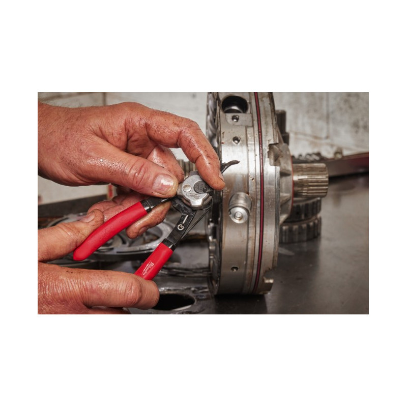 Знімач стопорних кілець 90гр. MILWAUKEE, 1,8мм, (стискання/розжим)-4932492495