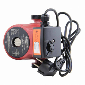 Насос циркуляційний 130Вт Hmax 7м Qmax 87л/хв Ø1½&quot; 130мм гайки Ø1&quot; AQUATICA (774139)-[articul]