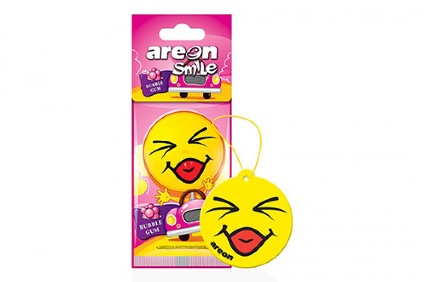 Ароматизатор Areon Smile Бабл Гам (картонна підвіска)-077689