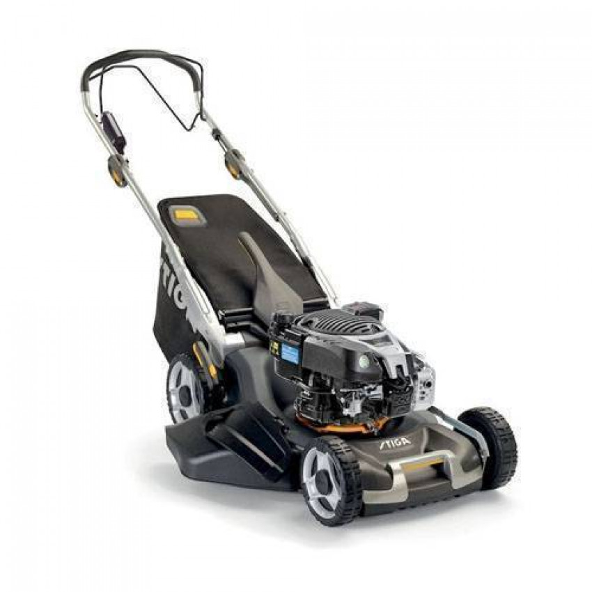 Газонокосарка бензинова самохідна STIGA Twinclip50SEQB-Twinclip50SEQB