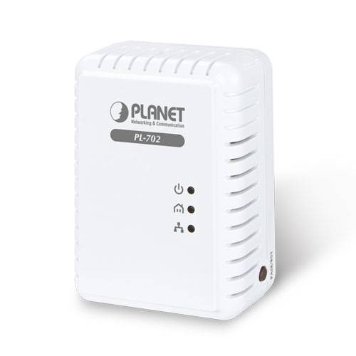 Planet PL-702 (міст Nano Powerline Ethernet, 500 Мбіт/с, 300 метрів, 220 В)-PL-702-EU