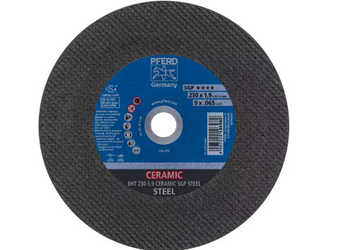 Круг відрізний 230*1,9 CERAMIC SGP STEEL з керамічним зерном для обробки сталі-4007220103982