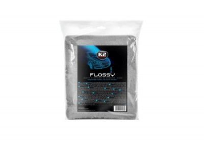 Рушник K2 Flossy PRO мікрофібра для сушки лакофарбової поверхні 90 x 60см-[articul]
