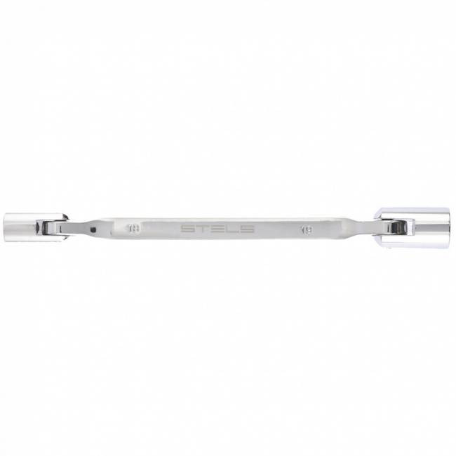 Ключ шарнірний 18х19 мм, CrV, 12-гранний, STELS-14963