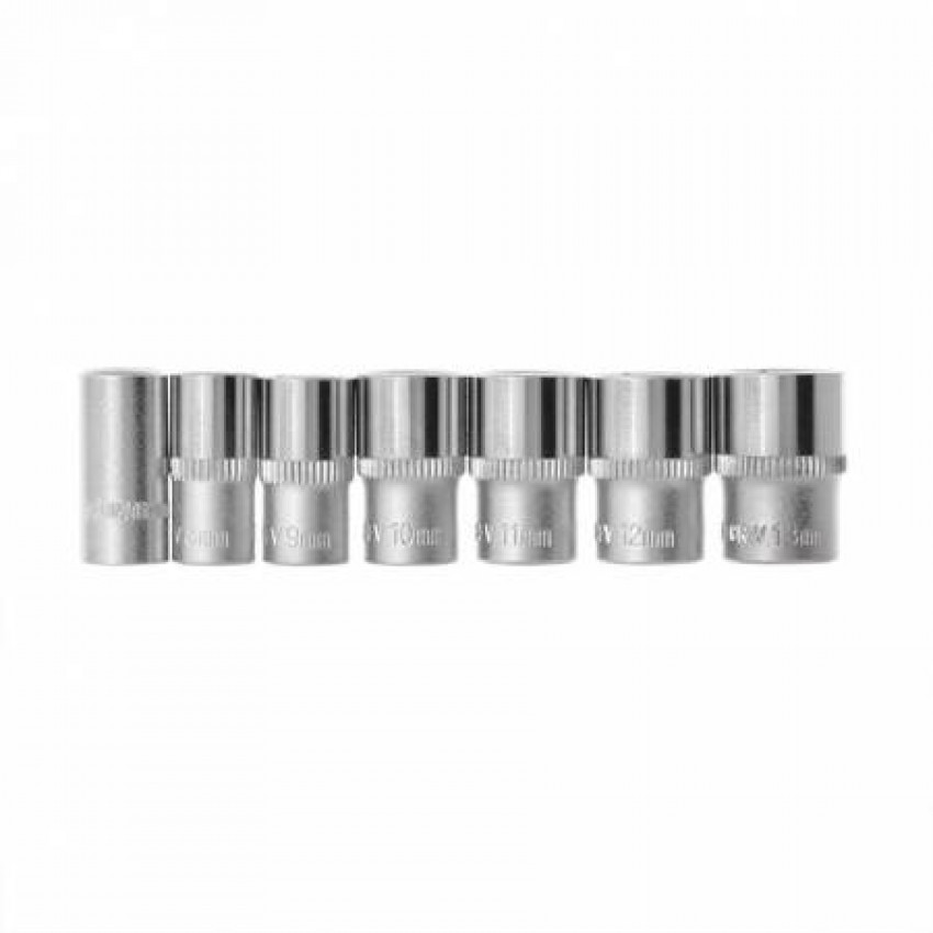 Набір інструментів 56 од., STORM, 1/2", 1/4", Cr-V INTERTOOL ET-8056-ET-8056