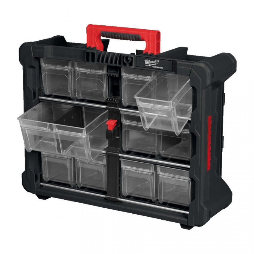 Ящик органайзер великий MILWAUKEE PACKOUT TIP BIN-4932498323