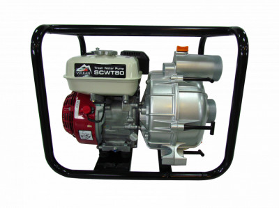 Мотопомпа для брудної води з комплектом рукавів (SCWT80H двигун  Honda GX200, рукав для забору 75мм - 10м, рукав для зливу 75мм - 40м)-[articul]