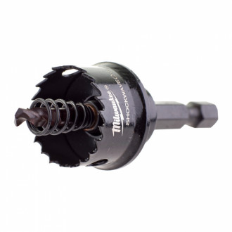 Коронка по металу SHOCKWAVE MILWAUKEE (1/4'' Hex), діаметр 22мм-[articul]