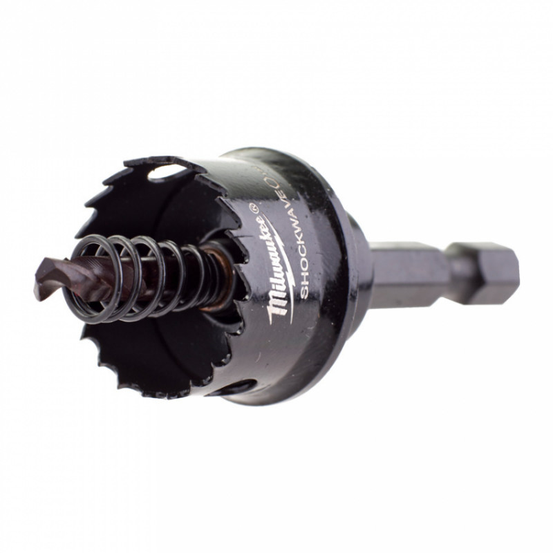 Коронка по металу SHOCKWAVE MILWAUKEE (1/4'' Hex), діаметр 22мм-4932501133