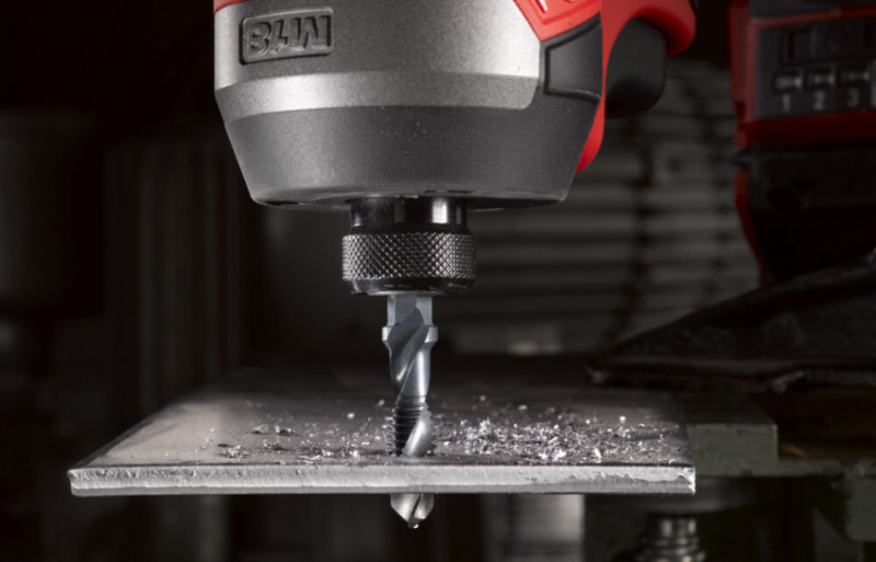 Свердло-метчик1/4 Hex комбіноване 3-в-1 HSS-G MILWAUKEE, M4x52мм-4932498262