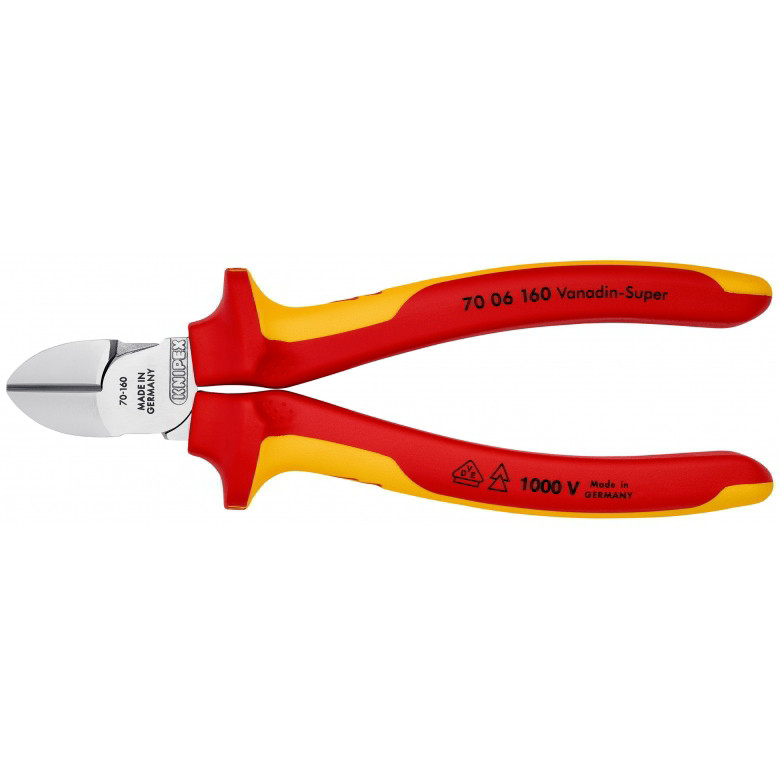 Кусачки бокові KNIPEX 70 06 160 SB-70 06 160 SB