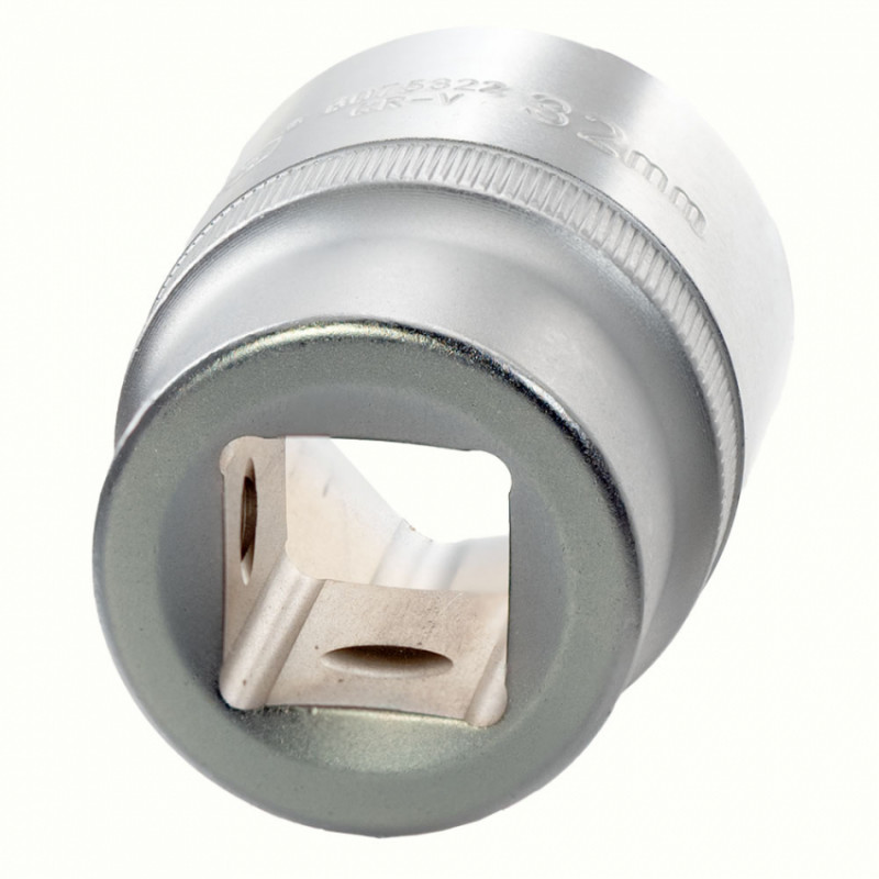 Насадка шестигранна 3/4" 32мм CrV ULTRA (6075322)-6075322